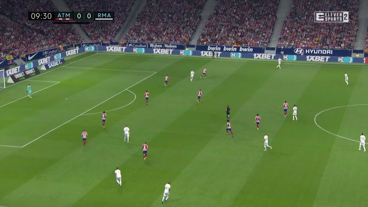 Piłka nożna: Liga hiszpańska - mecz: Atletico Madryt - Real Madryt CF