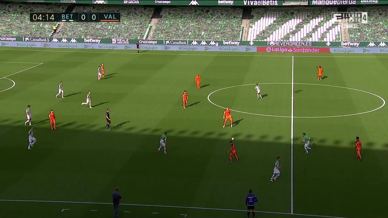 Piłka nożna: Liga hiszpańska - mecz: Real Betis Balompie - Valencia CF