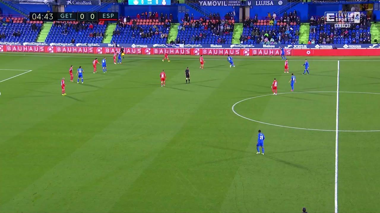 Piłka nożna: Liga hiszpańska - mecz: Getafe CF - RCD Espanyol