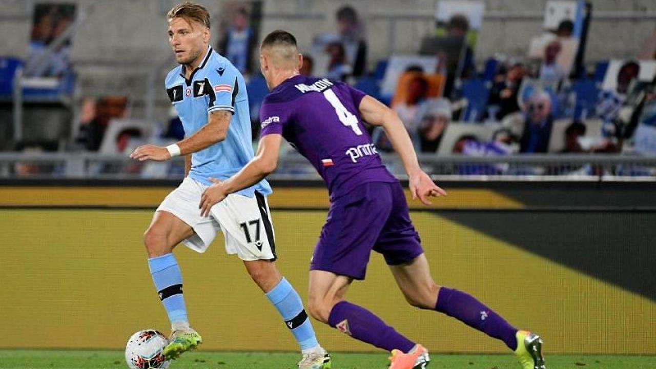 Piłka nożna: Liga włoska - mecz: ACF Fiorentina - SS Lazio