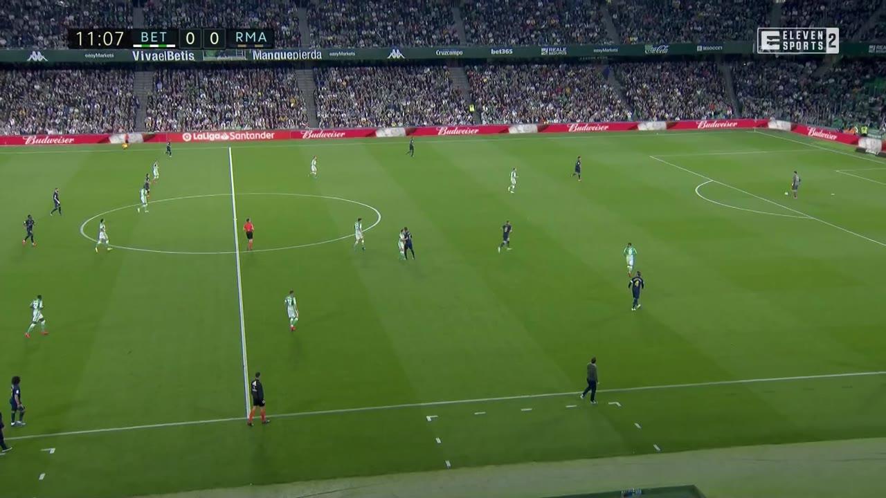 Piłka nożna: Liga hiszpańska - mecz: Real Betis Balompie - Real Madryt CF