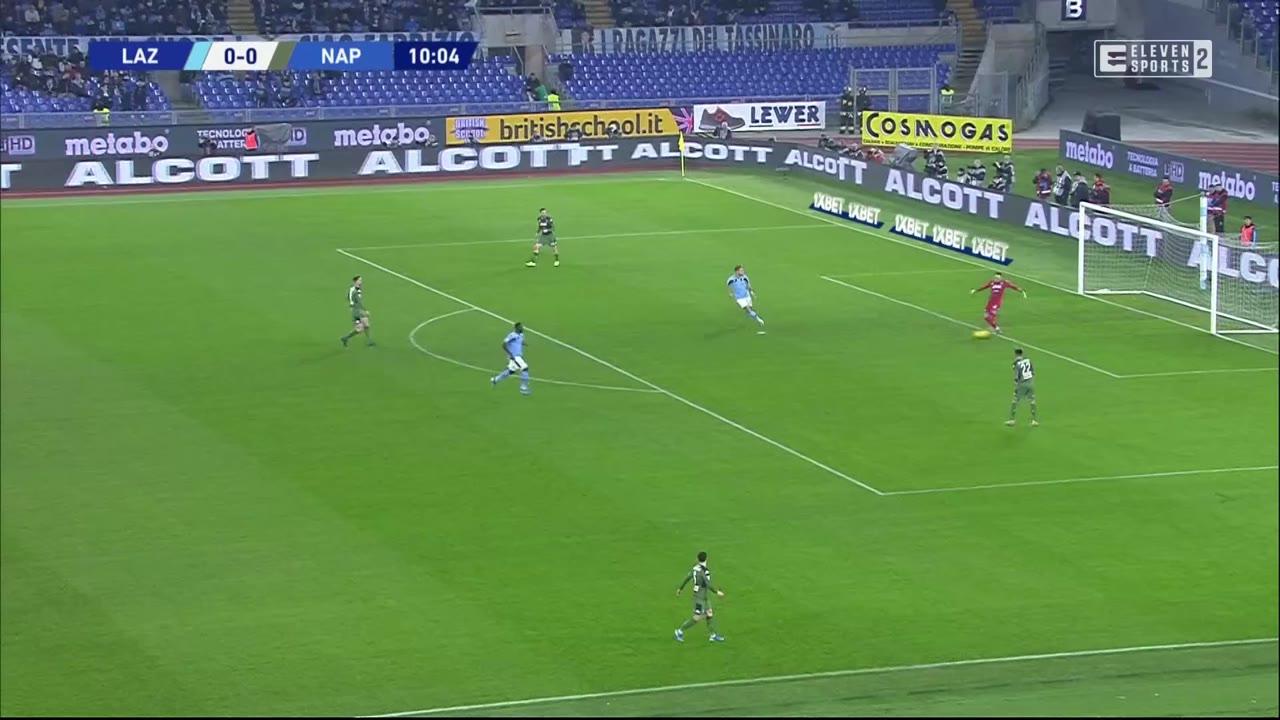 Piłka nożna: Liga włoska - mecz: SS Lazio - SSC Napoli