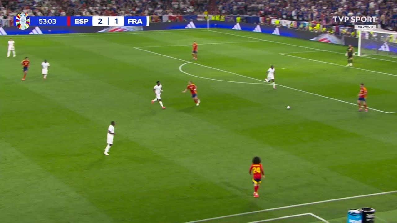 Piłka nożna: Euro 2024 - mecz półfinałowy: Hiszpania - Francja