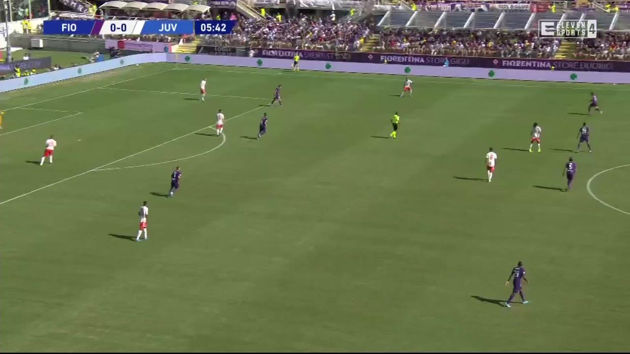 Piłka nożna: Liga włoska - mecz: ACF Fiorentina - Juventus FC