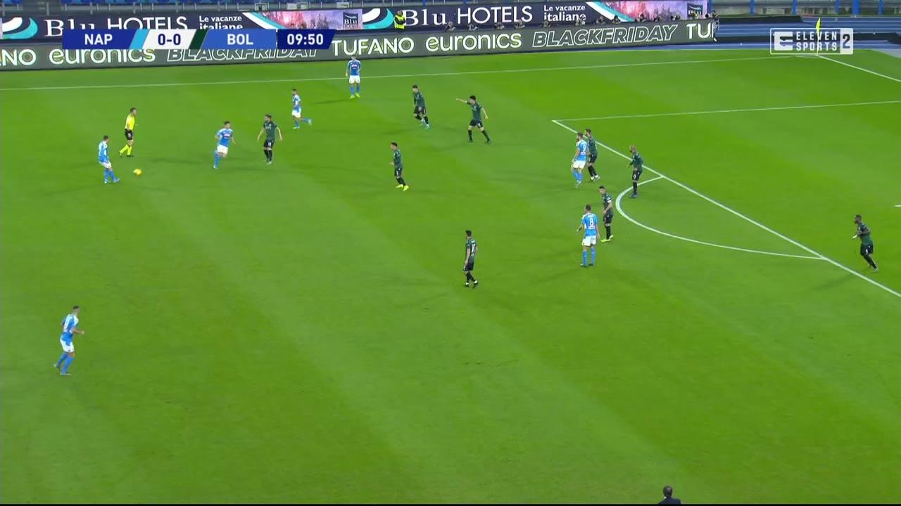 Piłka nożna: Liga włoska - mecz: SSC Napoli - Bologna FC