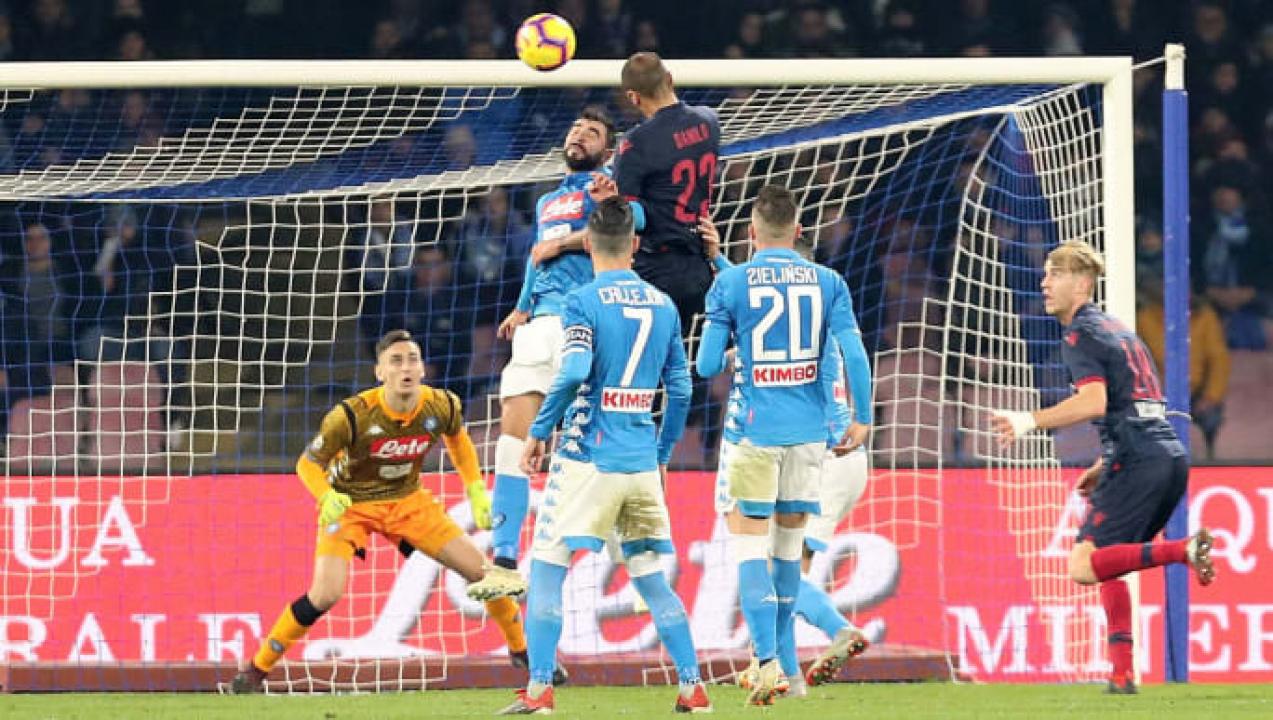 Piłka nożna: Liga włoska - mecz: Bologna FC - SSC Napoli