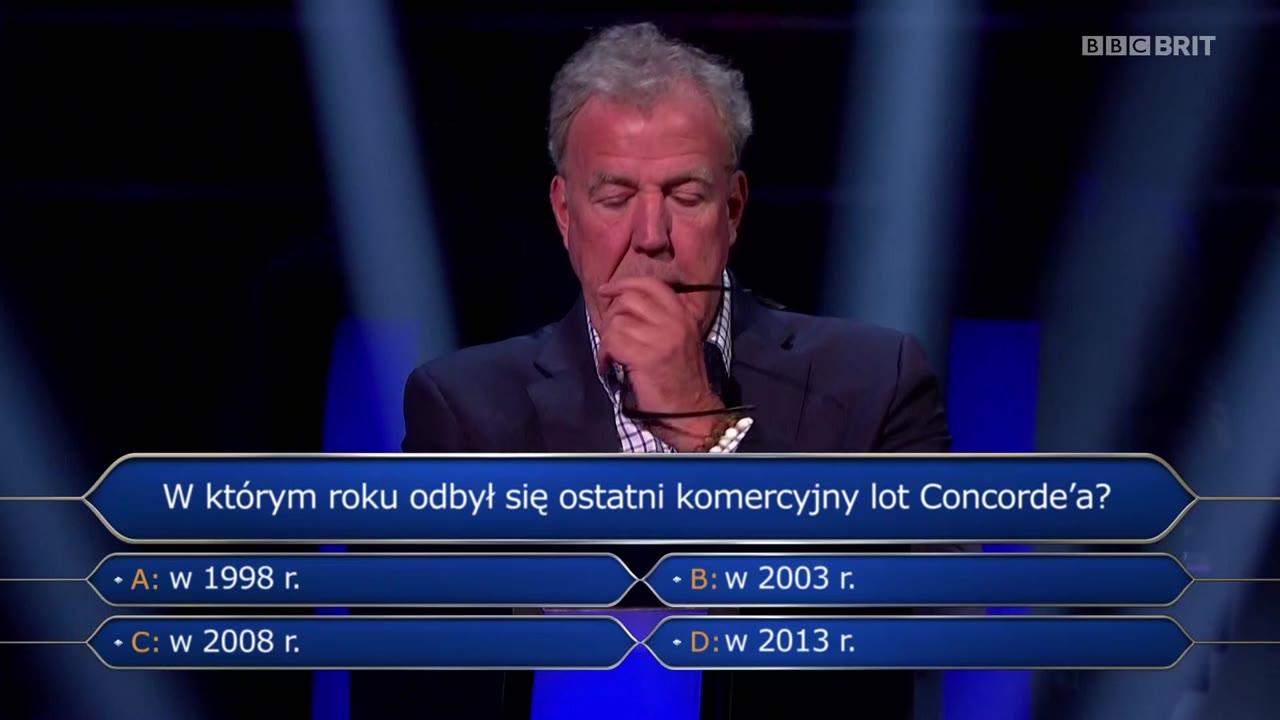 Who Wants to Be a Millionaire z Jeremym Clarksonem 2