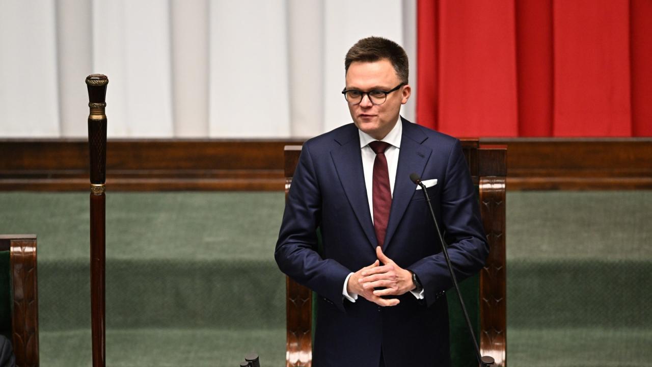 Orędzie Marszałka Sejmu RP Szymona Hołowni