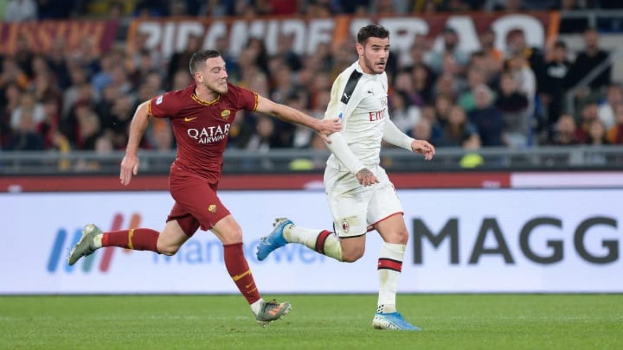 Piłka nożna: Liga włoska - mecz: AC Milan - AS Roma