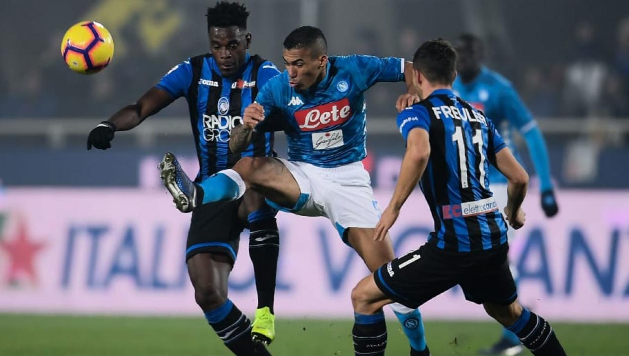 Piłka nożna: Liga włoska - mecz: SSC Napoli - Atalanta BC