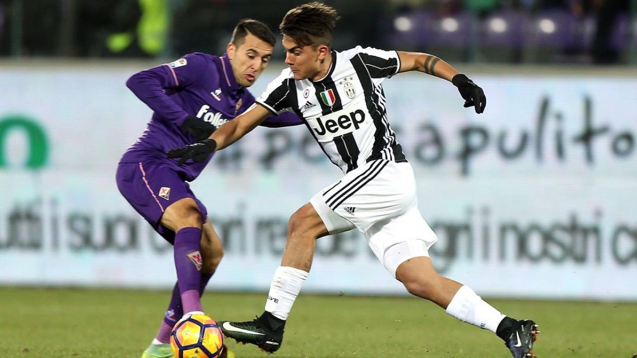 Piłka nożna: Liga włoska - mecz: Juventus FC - ACF Fiorentina