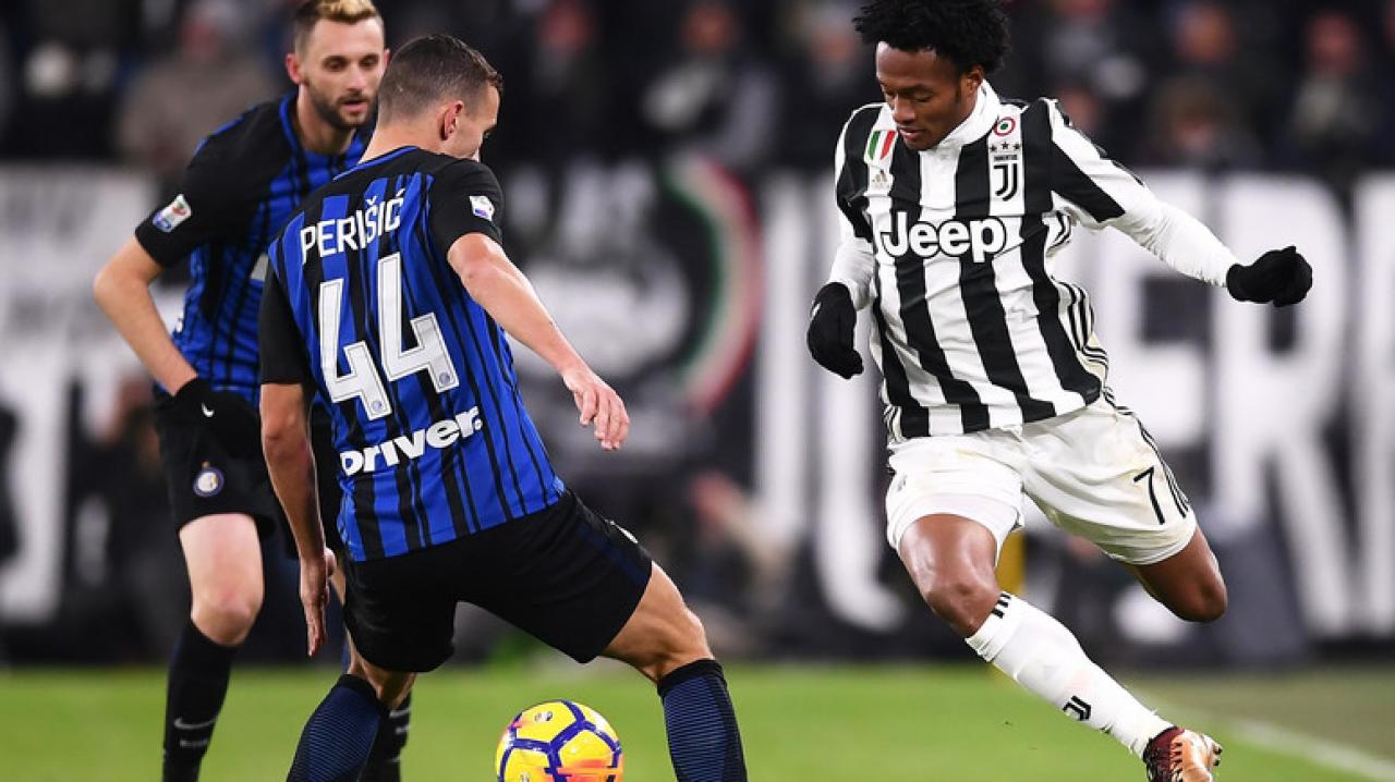 Piłka nożna: Liga włoska - mecz: Juventus FC - Inter Mediolan