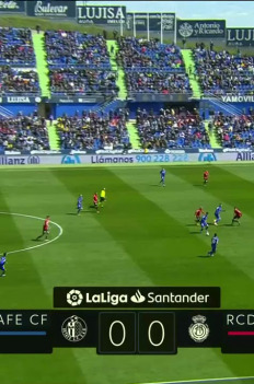 Piłka nożna: Liga hiszpańska - mecz: Getafe CF - RCD Mallorca